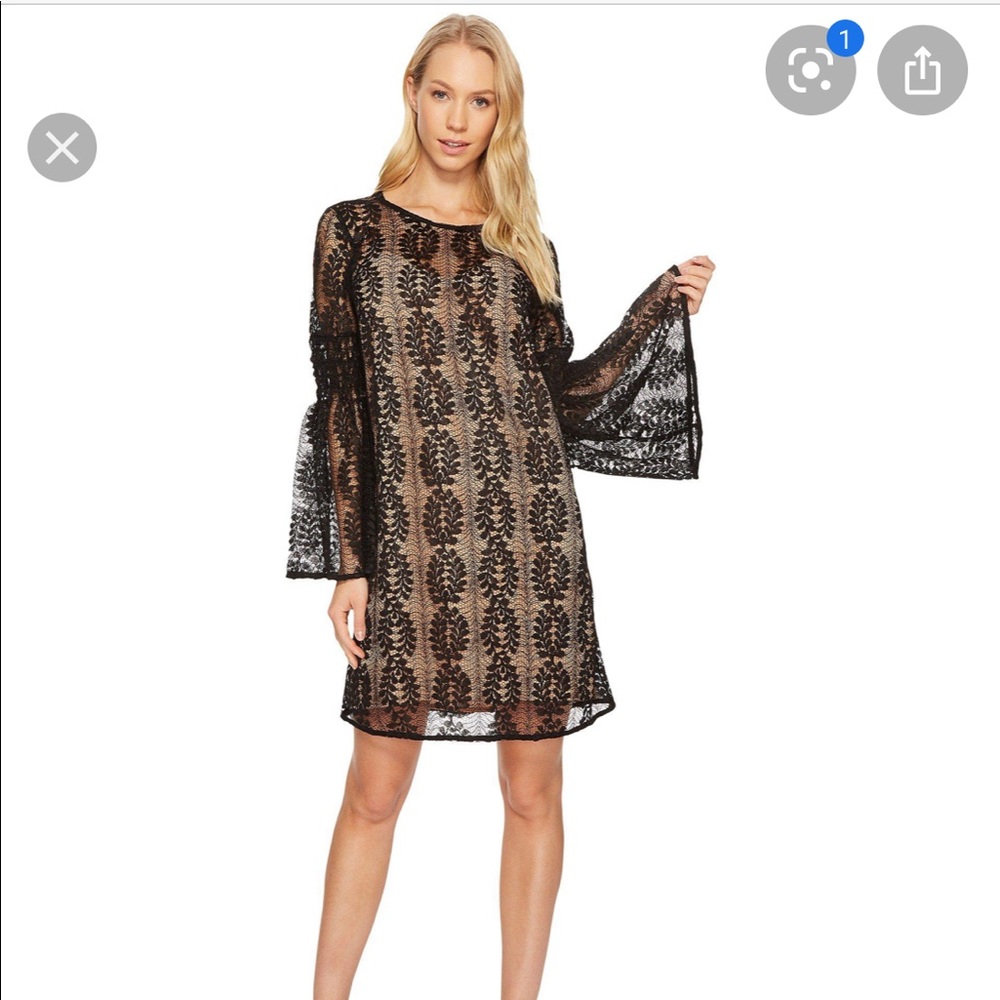 Michael Kors Bell Sleeve Lace Dress
